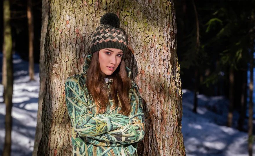 Elegantne ženske zimske kape