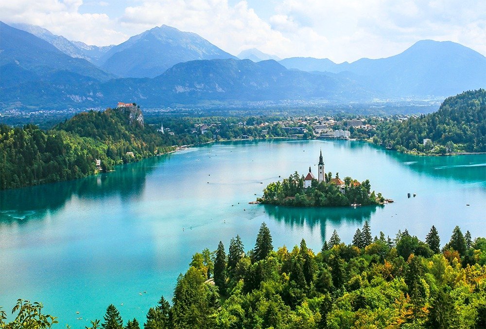 Jezero Bled Slovenija